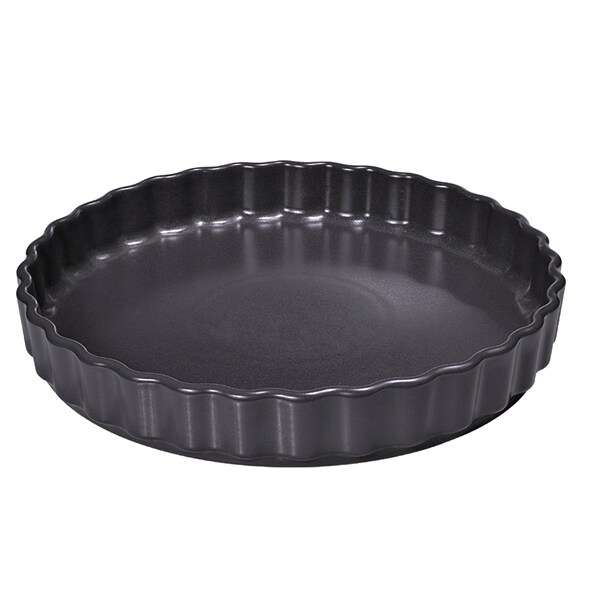French Home 11-inch Pepper Ruffled Pie And Quiche Pan