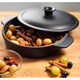 French Home 1.4-quart Pepper Flame Top Saute Pan
