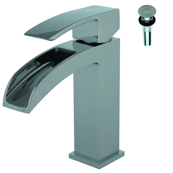 Single handle Deck Mount Lavatory Faucet with Pop up Drain