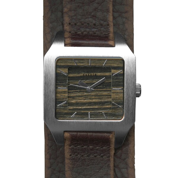 Dakota Men's Wood Dial Worn Mod Watch