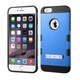 Insten Plain Hard PC/ Silicone Dual Layer Hybrid Rubberized Matte Phone Case Cover with Stand For Apple iPhone 6 Plus
