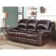 ABBYSON LIVING Broadway Premium Top-grain Leather Reclining Sofa