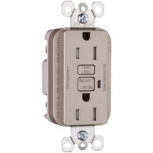 Pass & Seymour TradeMaster/Spec Grade Tamper-Resistant 15A Duplex GFC