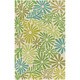 KD Spain  Hand-hooked Lana Floral Polypropylene