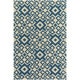 KD Spain  Hand-hooked Luke Geometric Polypropylene Rug (8' x 10'6)
