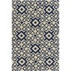 KD Spain  Hand-hooked Luke Geometric Polypropylene Rug (8' x 10'6)