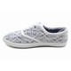 Blue Womens "Riley Doil"  Fabric Sneakers