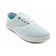 Blue Womens "Riley Doil"  Fabric Sneakers