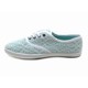 Blue Womens "Riley Doil"  Fabric Sneakers