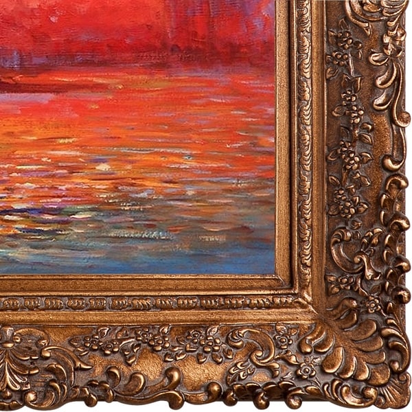 Shop Claude Monet San Giorgio Maggiore By Twilight Hand Painted Framed