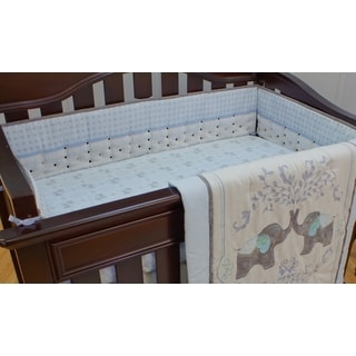Nurture Imagination Elephant Jubilee Airflow Crib Bumper