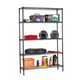 Home Basics Wire 71" High Five Shelf Storage Shelving Unit