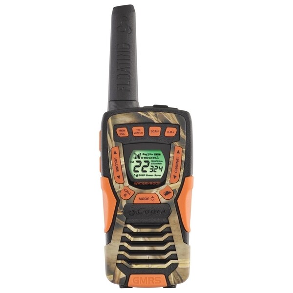 Cobra Floating Walkie Talkie with RealTree Camo