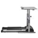 LifeSpan TR 5000-DT5 Treadmill Desk Workstation with Manual Height Adjustment