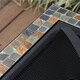 Corvus Belmont 30-inch Fire Pit with Slate Top and Hand-painted Brushed Bronze Finish