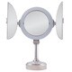 Zadro Surround Lighted Tri-fold Dual Sided Vanity Mirror 