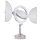 Zadro Surround Lighted Tri-fold Dual Sided Vanity Mirror 