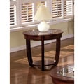 Furniture of America Curve Dark Cherry End Table