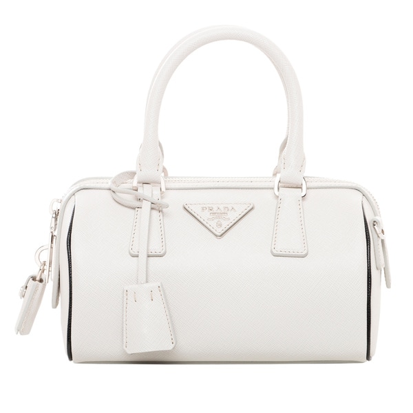 prada bages - Prada Mini Saffiano Leather Top Handle Bag - 17140942 - Overstock ...