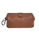 Royce Leather Genuine Leather Toiletry Travel Wash Bag
