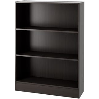 Element Short Wide 3-shelf Bookcase