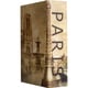 Paris Book Lock Box with Combination Lock