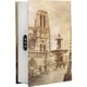 Paris Book Lock Box with Combination Lock