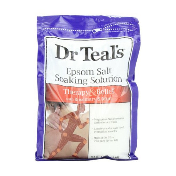 Shop Dr Teal S Therapy And Relief Pure Epsom Salt Free Shipping On