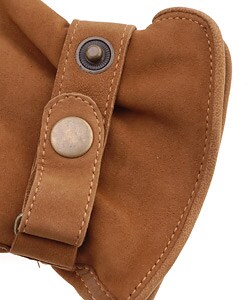 Prague Men's Nubuck Leather Gloves