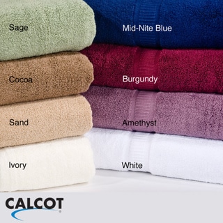 Calcot Supima Cotton Zero Twist Bath Towels (Set of 2)