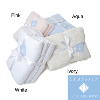 Eileen West 6-piece Solid Color Towel Set