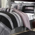 Castle Rock Grey 12-piece Bed In a Bag with Sheet Set