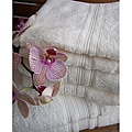 Charisma Ivory Cream Premium Hygro Cotton 24-piece Bath Towel Set