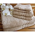 Charisma Linen Beige Premium Hygro Cotton 12-piece Bath Towel Set
