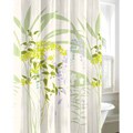 City Scene Mixed Floral Shower Curtain