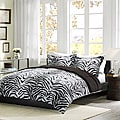 Comfort Classic Zebra Twin-size 2-piece Down Alternative Comforter and Sham Set