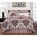 Country Ridge 12-piece Full-size Bed in a Bag with Sheet Set