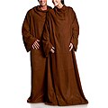 Cuddly Wrap Chocolate Throw (Set of 2)