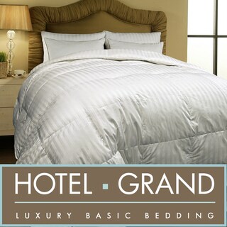 Hotel Grand Oversized 500 Thread Count All-season Siberian White Down Comforter