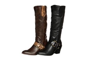 Enigma Women's 'BC 383' Harness Buckled Boots
