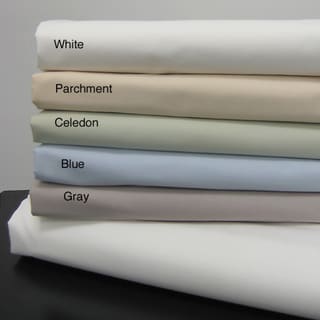 Egyptian Cotton Solid Percale Sheet Set
