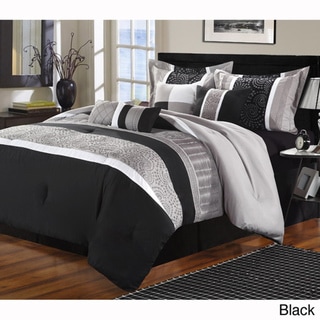 Euphoria Embroidered 8-piece Comforter Set