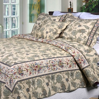 Florence King-size 3-piece Quilt Set