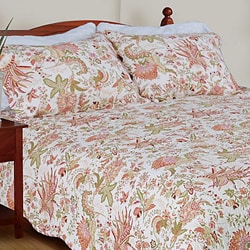 Flowers in Paradise 3-piece Quilt Set
