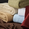 Grand Hotel Machine-washable 100-percent Cotton Blanket