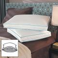 Gusseted Microfeather Enhanced Support Pillows (Set of 4)