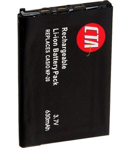 CTA Replacement Battery for Casio NP-20