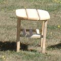 casual outdoor furniture internet news Adirondack Cedar Side Table