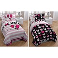 Minnie Mouse 'Hearts and Dots' 7-piece Reversible Bed in a Bag with Sheet Set
