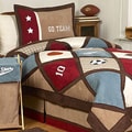 Sweet JoJo Designs All Star Sports 3-piece Boys Queen-size Quilt Set